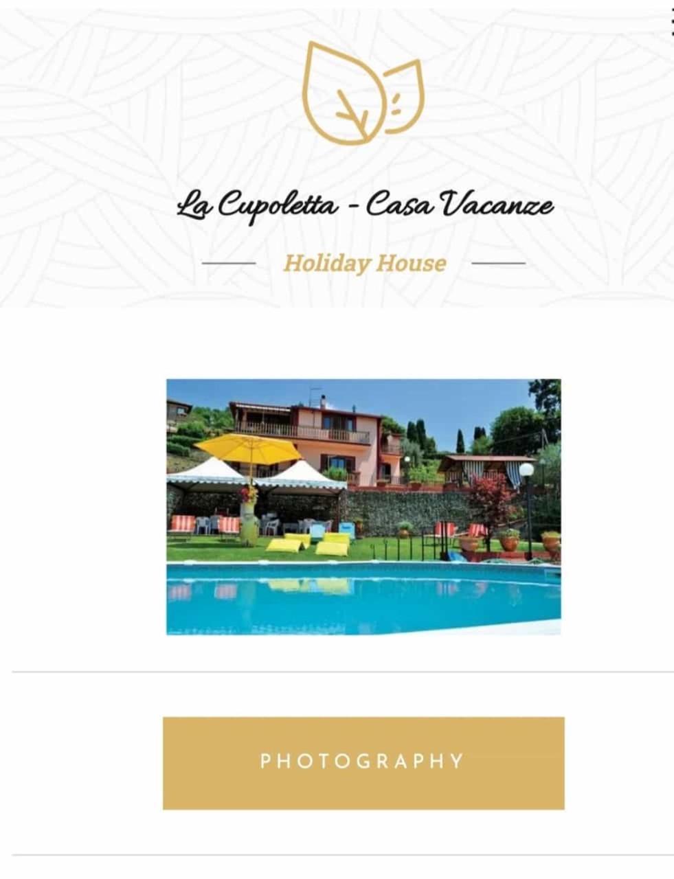 La Cupoletta -Holiday House - Gilda Trevignano Romano Exterior foto